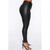 Rejea Faux Pu Leather Pants Women High Waist Bodycon Skinny Tight Pencil Pant Sexy Streetwear Spring Autumn Club Trousers Solid