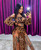 Rejea Summer Leopard Swimsuit Cover-Ups Sexy Women Beach Two Pieces Sets Off Shoulder Crop Top+High Split Maxi Skirt Holiday Outfit