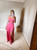 Rejea 2 Pieces Pants Suit Sets Women Solid Color Twist Knot Straps Camis+Loose High Slit Wide Leg Pants for Summer Office Lady Outfits