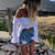 Rejea Summer Off Shoulder Blouse for Women Long-sleeved Lace Frill Ruched Pullover Tops Korean Style Fashion Solid Color Lady Shirts