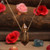 Rejea Natural Gems Stone Faceted Prism Perfume Bottle Pendants Necklace,Cut Hexagon Points Crystal Essential Oil Diffuser Vial Charms