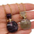 Rejea Natural Stone Perfume Bottle Pendant Necklace Amethysts Quartz Essential Oil Vial Charms Necklaces for Women Jewelry Gift
