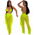 Rejea Sexy Women Sheer Mesh Ruffles Bikini Set Beach Lace Up Halter  Bra + Long Pants 2 Pcs Set  Summer See Through Clothes