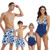 Rejea Family Matching Swimsuit Fringed Summer Beach Mommy and Me Swimsuit Dad and Son Swimwear Shorts Black Leopard Print