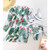 Rejea New Sexy Three Pieces Bikini Set Cover Up Swimwear Women Swimsuit Print Long Sleeve Bathing Suit Beachwear Swimming Biquini