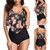 Rejea Two Piece Plus Size Sexy Bikini Set Backless Halter Floral Printed Swimsuit Women High Waisted Swimwear Biquinis Feminino 2021 Rejea Two Piece Plus Size Sexy Bikini Set Backless Halter Floral Printed Swimsuit Women High Waisted Swimwear Biquinis Feminino 2021
