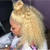 Rejea High Temperature Fiber Short Kinky Curly Wig  Blonde Synthetic Lace Front Wigs With Baby Hair for Women Natural  Cosplay Wig|Synthetic None-Lace  Wigs| Rejea High Temperature Fiber Short Kinky Curly Wig  Blonde Synthetic Lace Front Wigs With Baby Hair for Women Natural  Cosplay Wig|Synthetic None-Lace  Wigs|