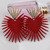 Rejea Big Fashion Irregular Geometric Earrings for Women Gold Red Blue Green Female Exaggerated Personality Earrings Metal|Drop Earrings|