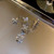 Rejea Gold Plated Metal Ear Bone Clip For Women Sweet Exquisite Sparkling Zircon Butterfly Ear Cuff Clip Earring French Style Jewelry|Clip Earrings|