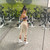 Rejea New Arrval Skinny Sprot Biker Soft Material Breathable 3/4 Length Women Pants