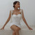 Rejea Bow Tied Mini Dress Sexy Bodycon Strapless Off Shoulder Lace Up Solid Black White Short Dress Party