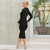 Rejea Ruched Stack V-Neck Shirt Dress Women Autumn Long Sleeve Bodycon Sexy Party Dresses Elegant Ladies Maxi Vestidos