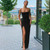 Rejea Sexy Women's Maxi Strap Backless Split Long Fall Elegant Ladies Party Club robe vestido clothes vintage bf skirt clothing size