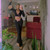 Rejea Deep V Neck Crop Top and Pants Capris Floral Hollow Out Sexy Black 2 Pieces Women Sets Fitness Workout Outfits Ladies