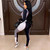 Rejea  Autumn Long Sleeve Patchwork Crop Top and Legging Pants Two Piece Set Tracksuit Sports Women Matching Set Active Outfits