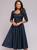 REJEA Autumn Vintage Square Collar Dot Print Dress Women 3/4 Sleeve A Line Bow Tie Backless Sexy Mid-Calf Dresses REJEA Autumn Vintage Square Collar Dot Print Dress Women 3/4 Sleeve A Line Bow Tie Backless Sexy Mid-Calf Dresses