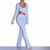REJEA 2021 New Fashion 2 Two Piece Set Women Ribbed V Neck Long Sleeve Top And Matching Pants Sexy Autumn Tracksuit Workout