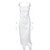 REJEA backless leopard side split midi dress sleeveless party fashion outfits women summer streetwear lady sexy clothes