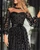 REJEA Size Ladies Polka Dot Lace Mesh Maxi Dresses Womens Dress Spring Summer Plus Evening Party Dress Vestidos Female Clothing