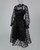 REJEA Size Ladies Polka Dot Lace Mesh Maxi Dresses Womens Dress Spring Summer Plus Evening Party Dress Vestidos Female Clothing