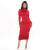 REJEA  Long Sleeve Solid Turtleneck Ruched Backless Hollow Out Maxi Dress Spring Summer Women Fashion Sexy Partywear REJEA  Long Sleeve Solid Turtleneck Ruched Backless Hollow Out Maxi Dress Spring Summer Women Fashion Sexy Partywear