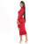 REJEA  Long Sleeve Solid Turtleneck Ruched Backless Hollow Out Maxi Dress Spring Summer Women Fashion Sexy Partywear REJEA  Long Sleeve Solid Turtleneck Ruched Backless Hollow Out Maxi Dress Spring Summer Women Fashion Sexy Partywear