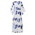 REJEA Bohemian Summer Women Maxi Long Dress Sexy Floral Print Dress Vintage V Neck Flare Sleeve Beach Plus Party Vestido