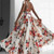 REJEA Sexy Floral Print Women Summer Dresses Sleeveless V-Neck Backless Vintage Long Boho Party Cocktail Casual Loose Beach Pink Dress