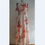 REJEA Sexy Floral Print Women Summer Dresses Sleeveless V-Neck Backless Vintage Long Boho Party Cocktail Casual Loose Beach Pink Dress