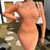 REJEA Solid Off the Shoulder Sexy Pencil Maxi Dress Angle Length Vintage Knitted Skinny Slim Long Sleeve Sexy Women Dress