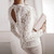 REJEA Women Elegant Solid Long Sleeve Ruffle Lace Blouses Shirt Spring Casual O Neck Backless Pullover Tops Lady Hollow Out Blusa