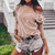 REJEA Spring Autumn Women Blouse Tops Velvet Ruffle Long Sleeve Ladies Shirt And Blouse Streetwear Round Neck Woman Clothing D25