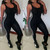 REJEA New Bodycon Pants Long Jumpsuits Women Macacao Party Rompers Jumpsuits Sleeveless Overalls Retro Strapless Playsuits Oversized