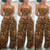 REJEA Two Pieces Outfits for Women Polka Dot Knot Front Strapless Bandeau Crop Tops Empire Wide Leg Long Pants Summer Beach Jumpsuits