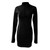 REJEA  Sexy Plus Size Bodycon Mini Dress Long Sleeve Fall Clothes for Women Fashion Oversized Vestidos Night Party Club Dresses