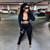 REJEA  Fall Sporty Sexy 2 Piece Set Women V Neck Long Sleeve Crop Tops and Pants Tracksuits Casual Outfits C16-CI31