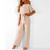 REJEA Rompers Women Jumpsuit Short Sleeve Playsuit Clubwear Straight Leg Jumpsuit Women's With Belt Bodysuit Rompers