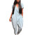 REJEA 2XL Women Solid Color Short Sleeve Front Wrapped V Neck Ankle Tied Loose Jumpsuit jumpsuits body femme clothes vintage