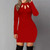REJEA Bodycon Dress Women Long Sleeve Solid Color Dresses Spring Autumn Sexy Hollow Out Round Neck Black Mini Dress Cotton S M L 5XL