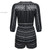 REJEA European Vintage V-Neck Elegant Women Rompers Jumpsuit Playsuits Bodysuit Plus Size One Piece Overall Summer Clothing