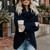 REJEA Women Turtleneck Knited Sweaters Korean Solid Irregular Hem Buttons Pullover Tops Autumn Winter Fashion Oversize Loose Sweater