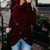 REJEA Women Turtleneck Knited Sweaters Korean Solid Irregular Hem Buttons Pullover Tops Autumn Winter Fashion Oversize Loose Sweater