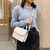Rejea Classic Lattice Pattern Women Messenger Bag Small Square Female Shoulder Totes Fashion Exquisite Shopping Bag