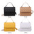 Rejea Classic Lattice Pattern Women Messenger Bag Small Square Female Shoulder Totes Fashion Exquisite Shopping Bag