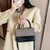 Rejea Retro PU Leather Women Fashion Plaid Pattern Crossbody Handbags Casual Autumn Winter Plush Female Small Shoulder Messenger Bags