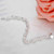 Rejea 925 Sterling Silver Creative Fashion Bracelet for Women Wedding Couple Simple Geometric Paert Jewelry Prevent Allergy