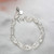 Rejea 925 Sterling Silver Creative Fashion Bracelet for Women Wedding Couple Simple Geometric Paert Jewelry Prevent Allergy
