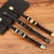 Rejea Woven Leather Rope Wrapping Special Style Classic Stainless Steel Men's Leather Bracelet Double-layer Design DIY Customization