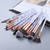 Rejea FLD5/15Pcs Makeup Brushes Tool Set Cosmetic Powder Eye Shadow Foundation Blush Blending Beauty Make Up Brush Maquiagem