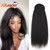 Rejea Long Afro Puff Ponytail Hair Kinky Natural Hair Synthetic Kinky Straight Drawstring Ponytails With Clip Elastic Band